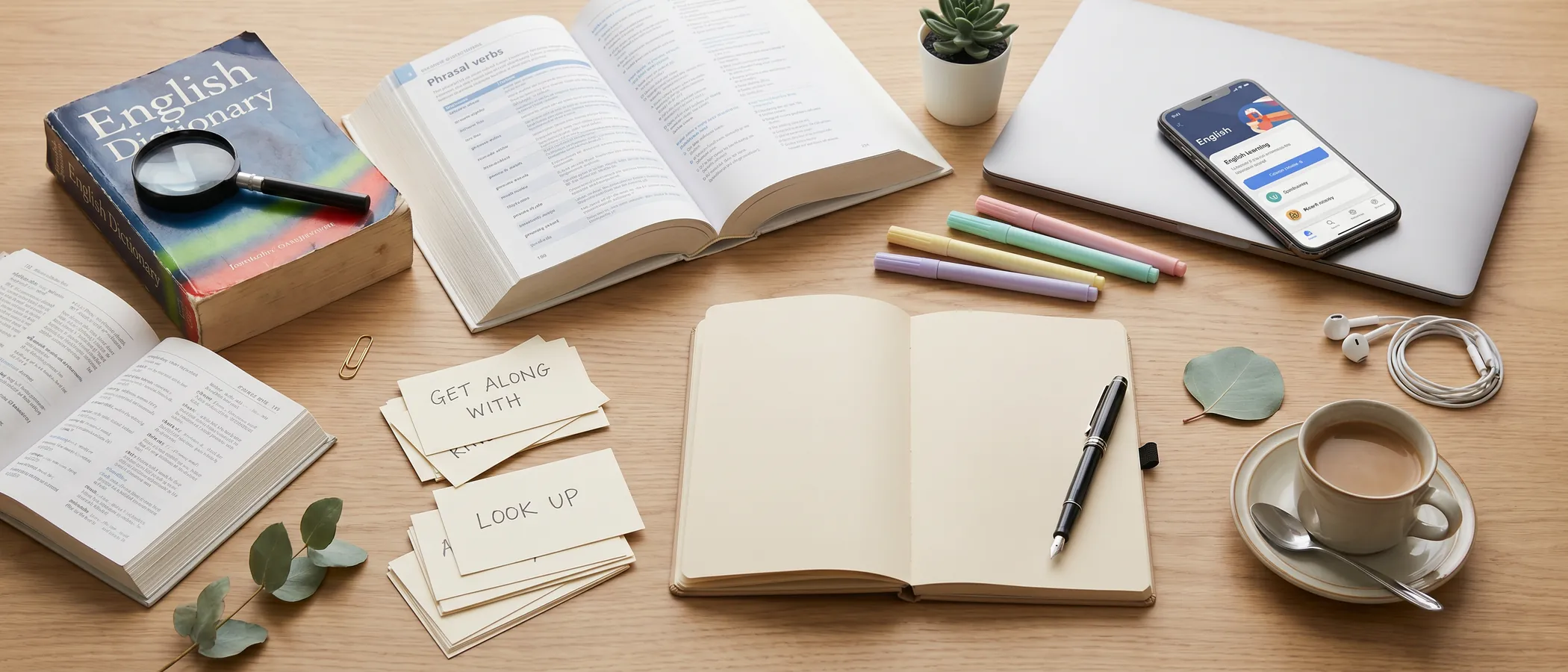 Phrasal verb — English vocabulary cover image